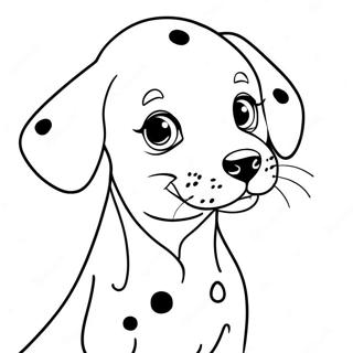 Dalmatian Inkleurbladsye