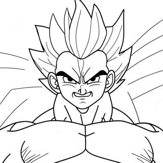 Gohan Beast Transformasie Inkleurblad 100165-38806