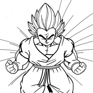 Gohan Beast Transformasie Inkleurblad 100165-38808