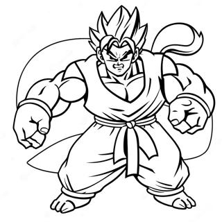 Gohan Beast In Aksie Inkleurblad 100166-38810