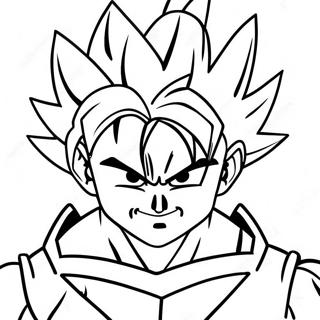 Gohan Beast Super Saiyan Inkleurblad 100169 38821