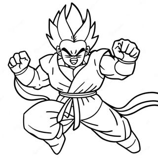 Gohan Beast Super Saiyan Inkleurblad 100169 38823
