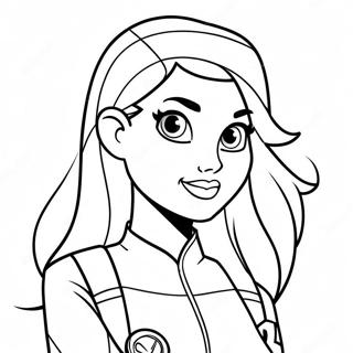 Kim Possible Inkleurblad 100242-38865