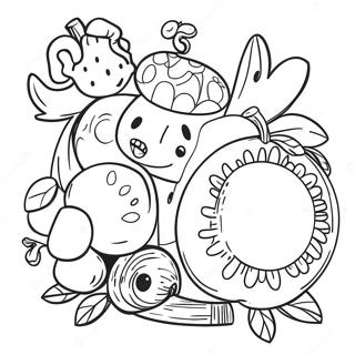 3d Obj Model Inkleurblad 100346-38955