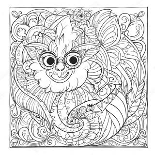 Gedetailleerde Obj Ontwerp Inkleurblad 100348-38962