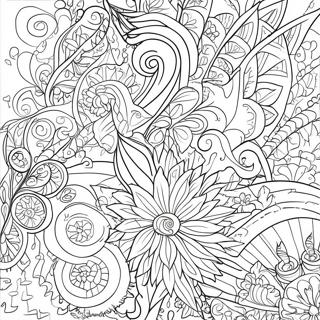 Gedetailleerde Obj Ontwerp Inkleurblad 100348-38963