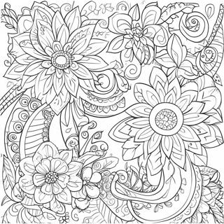 Gedetailleerde Obj Ontwerp Inkleurblad 100348-38964