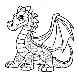 Speelse Draak Chinese Sterreteken Inkleurblad 100726-39251