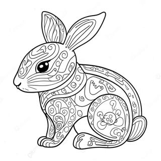 Elegante Haas Chinese Sterreteken Inkleurblad 100729-39261