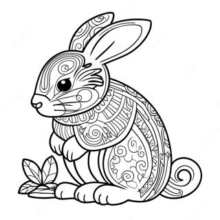 Elegante Haas Chinese Sterreteken Inkleurblad 100729-39264