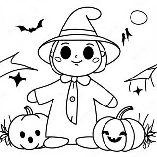 Christelike Halloween Inkleurblad 100879-39366