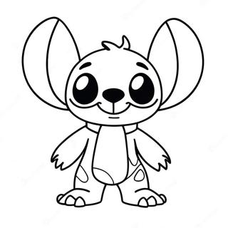 Lilo Stitch Inkleurbladsye