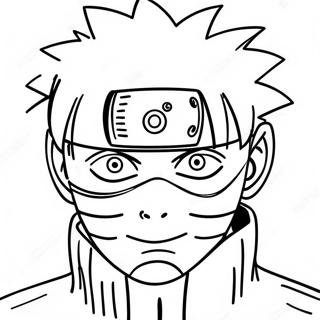 Obito Met Kakashi Inkleurblad 101603-40050