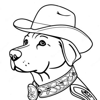 Sheriff Labrador Inkleurblad 101677-40094