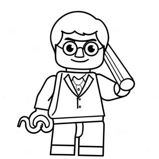 Lego Harry Potter Inkleurbladsye