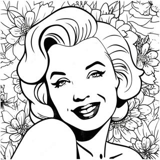 Marilyn Monroe Inkleurbladsye