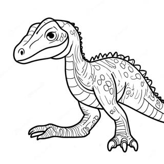 Indoraptor Inkleurbladsye