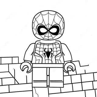 Kleurvolle Spiderman Lego Avontuur Inkleurblad 102836-41000