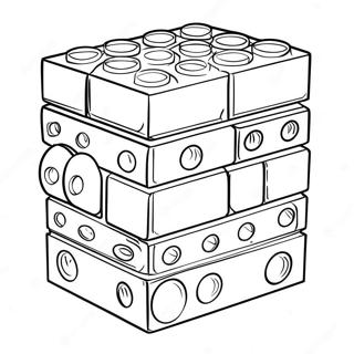 Lego Baksteen Inkleurblad 103195-41276