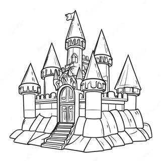 Kreatiewe Lego Baksteen Kasteel Inkleurblad 103197-41283