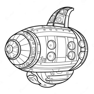Pret Lego Baksteen Ruimteskip Inkleurblad 103198-41285