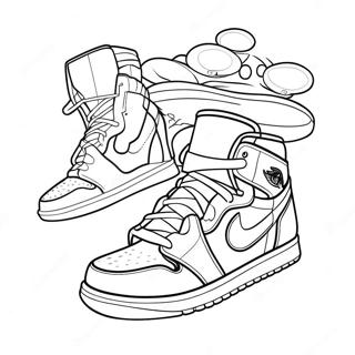 Jordan 1 Inkleurbladsye