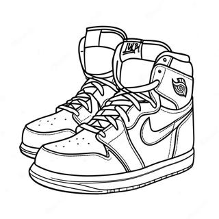 Jordan 1 Hoe Top Inkleurblad 103249-41323