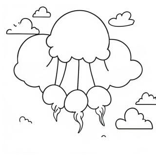 Speelse Suikerspin Wolke Inkleurblad 103456-41488