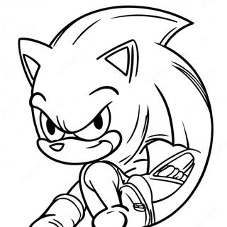 Sonic X Inkleurblad 103479-41494