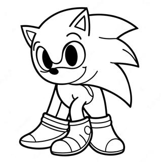 Sonic X Inkleurblad 103479-41495