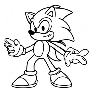 Sonic X Inkleurblad 103479-41496