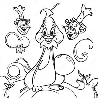 Vrolike Whoville Karakters Inkleurblad 103736-41698