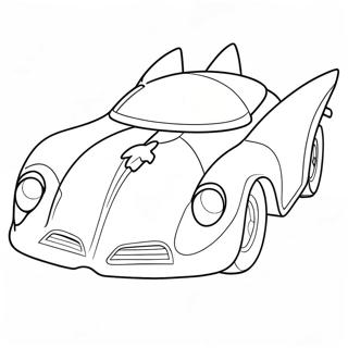 Batmobile Inkleurblad 103813-41756