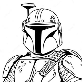 Boba Fett Inkleurblad 103995-41894