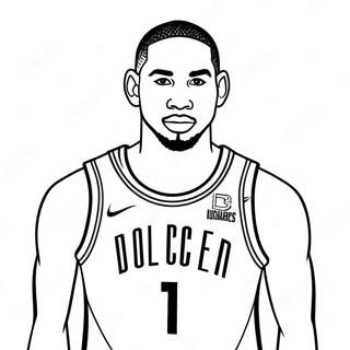 Jayson Tatum Inkleurbladsye