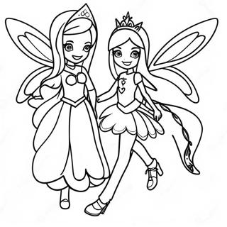 Winx Club Fee Inkleurblad 104455-42255