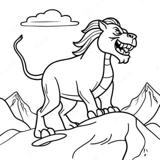 Epiese Opstanding Van Die Beast Inkleurblad 104483-42283