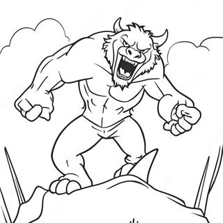 Epiese Opstanding Van Die Beast Inkleurblad 104483-42284