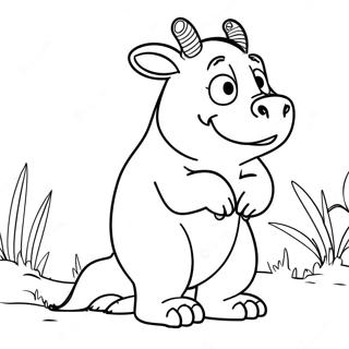 Gruffalo Inkleurbladsye