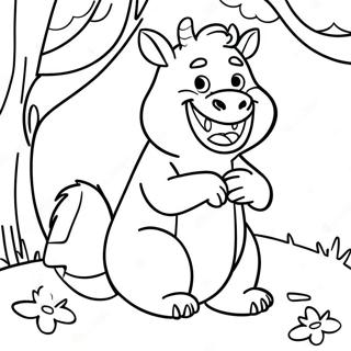 Vriendelike Gruffalo Inkleurblad 104920-42617