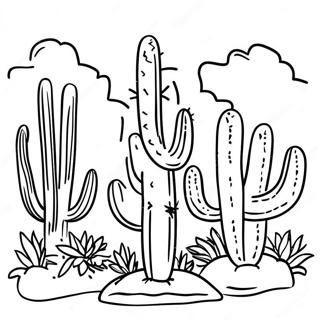 Kaktus Tuin Arizona Inkleurblad 105305-42935