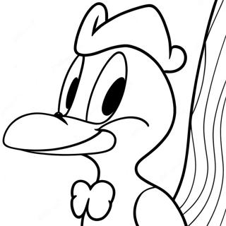 Woody Woodpecker Inkleurblad 105458-43047