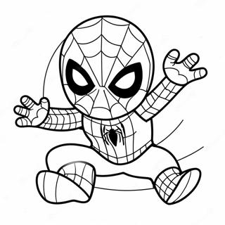 Baba Spiderman Inkleurblad 105536-43106