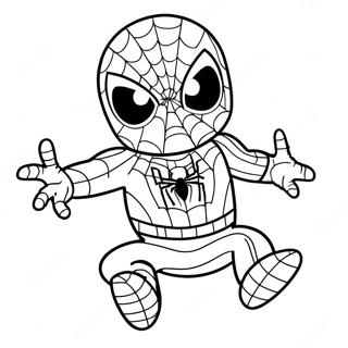 Baba Spiderman Inkleurblad 105536-43108