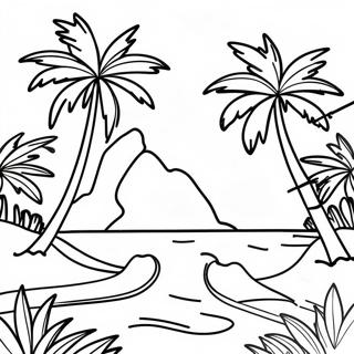 Eiland Paradys Inkleurblad 105612-43166