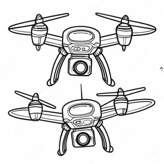 Moord Drones Inkleurbladsye