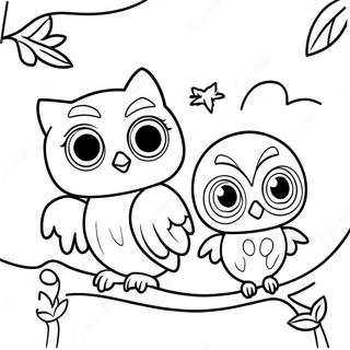 Owlette Met Vriende Inkleurblad 106261 43682