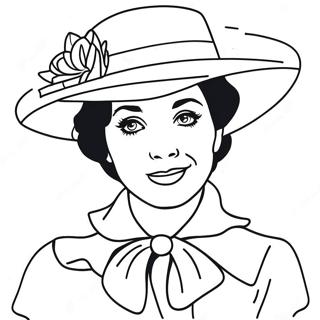 Mary Poppins Inkleurblad 106489-43845