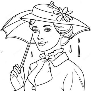 Mary Poppins Inkleurblad 106489-43847