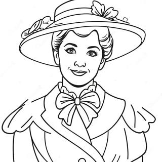 Mary Poppins Inkleurblad 106489-43848